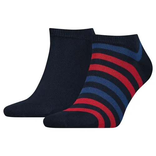 타미힐피거 Duo Stripe Sneaker 양말 2 켤레 137553090