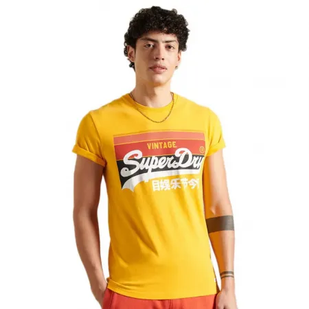 슈퍼드라이 빈티지 로고 Cali Stripe 220 반팔 티셔츠 137906271