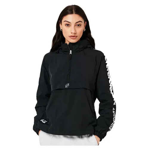 슈퍼드라이 Code Essential Graphic Ovhead 자켓 138566025