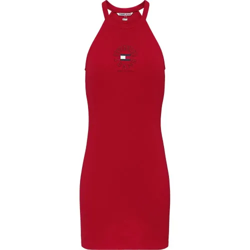 타미힐피거 Timeless Circle Bodycon 민소매 드레스 138641408