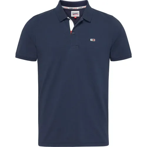타미힐피거 Slim Placket 반팔 폴로 셔츠 138931411