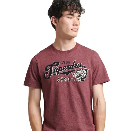 슈퍼드라이 빈티지 Script Style Coll 티셔츠 139295427