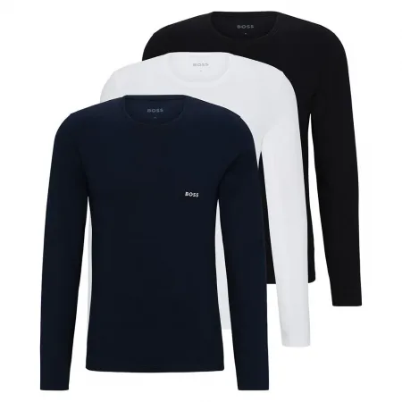 보스 Classic 10243514 01 긴팔 이너웨어 3 팩 139466622