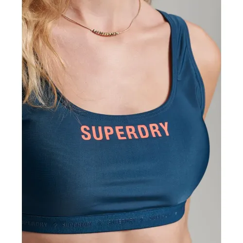 슈퍼드라이 Code Micro Elastic Top 비키니 브라 139530837