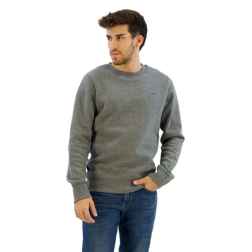 슈퍼드라이 빈티지 Logo Embroidered Crew 스웨터 139586374