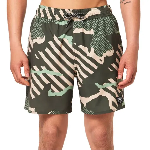 오클리 APPAREL Grip Camo RC 18in 수영 반바지 139742761