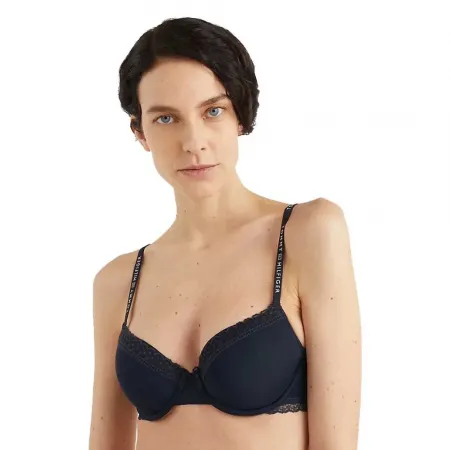 타미힐피거 Tonal 로고 Lace Demi 브라 139894197