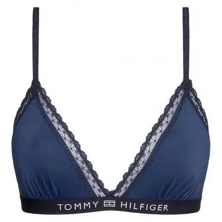 타미힐피거 Tonal 로고 Lace Unlined Triangle 브라 139894201