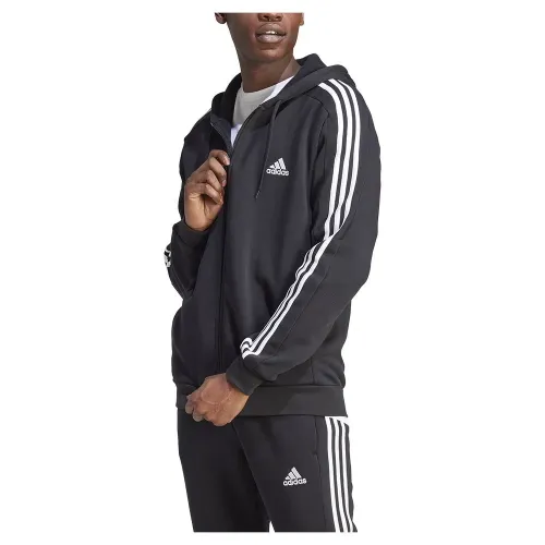 아디다스 Essentials Fleece 3 Stripes 풀지퍼 스웨트셔츠 139926752