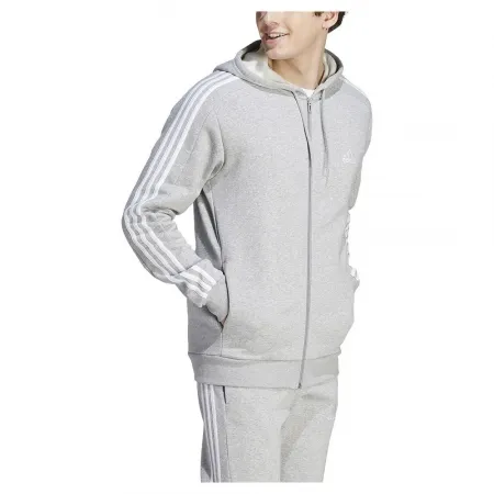 아디다스 Essentials Fleece 3 Stripes 풀지퍼 스웨트셔츠 139926755