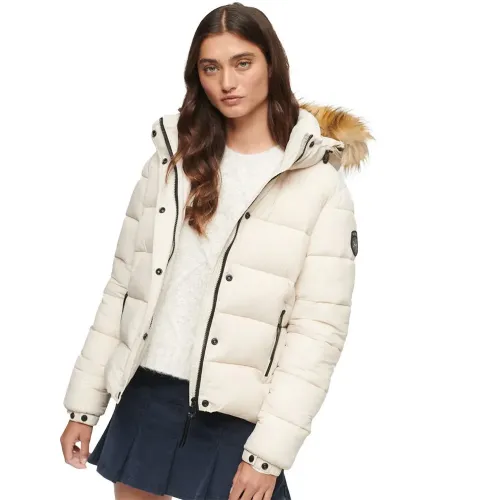 슈퍼드라이 Faux Fur 패딩 자켓 140344697