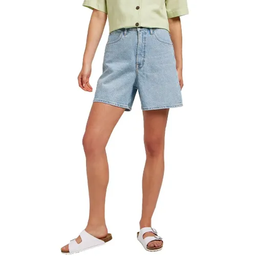 LEE Stella Wide Leg Fit 데님 반바지 140579723