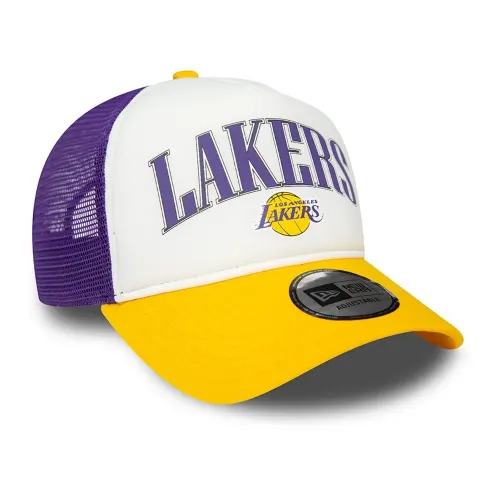 뉴에라 NBA Retro Los Angeles Lakers 트럭 운전사 모자 140595886