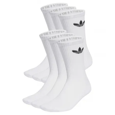 아디다스 Trefoil Cushion 크루 양말 6 켤레 141019243