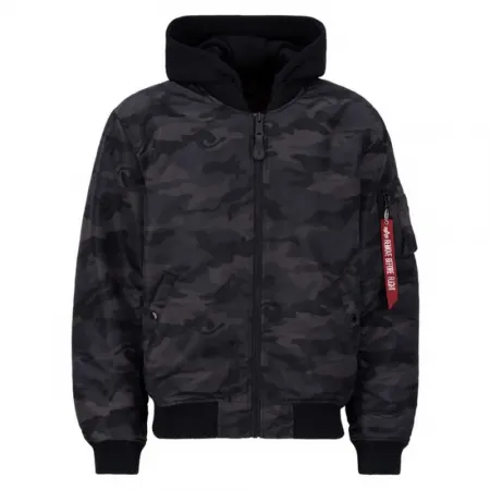 알파 인더스트리 Ma-1 Zh Back Emb Camo 봄버 자켓 141045268
