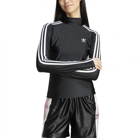 아디다스 아디컬러 3 Stripes Turtleneck 긴팔 티셔츠 141047620
