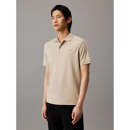 캘빈클라인 Smooth Cotton Slim 반팔 폴로 셔츠 141052042