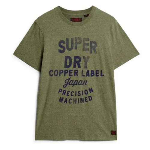 슈퍼드라이 Copper Label Workwear 반팔 티셔츠 141110284