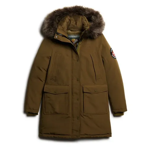 슈퍼드라이 Everest Faux Fur 자켓 141110473
