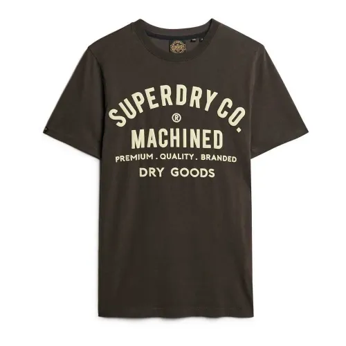 슈퍼드라이 Machined Goods Workwear 반팔 티셔츠 141110653