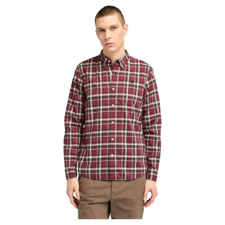 팀버랜드 Stretch Poplin Check 긴팔 셔츠 141176750