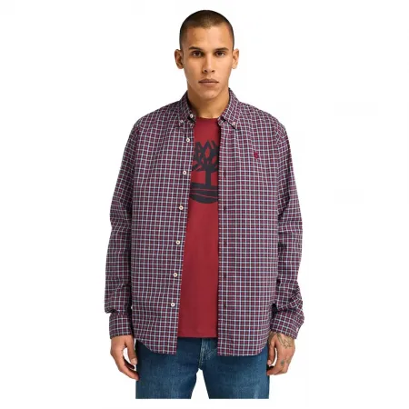 팀버랜드 Stretch Poplin Gingham 긴팔 셔츠 141176751