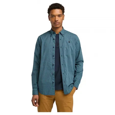 팀버랜드 Stretch Poplin Gingham 긴팔 셔츠 141176754