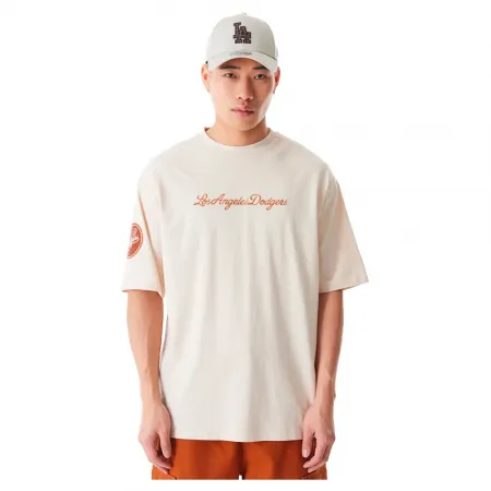 뉴에라 MLB Tartan Oversized La Dodgers 반팔 티셔츠 141414771