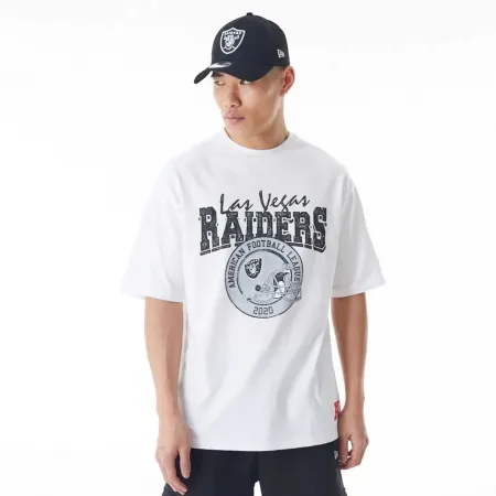 뉴에라 NFL Helmet Grphc Oversized Las Vegas Raiders 반팔 티셔츠 141414831