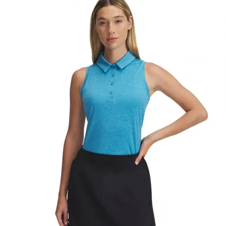 언더아머 GOLF Playoff 여성 나시 폴로셔츠 141475510