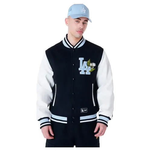 뉴에라 MLB Floral Varsity La Dodgers 봄버 재킷 141491053