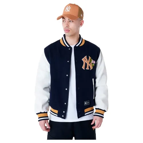 뉴에라 MLB Floral Varsity New York Yankees 봄버 재킷 141491070