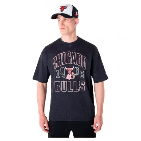 뉴에라 NBA Distressed Chicago Bulls 반팔 티셔츠 141491310