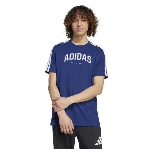 아디다스 Codes Collegiate Linear 그래픽 반팔 티셔츠 141515861