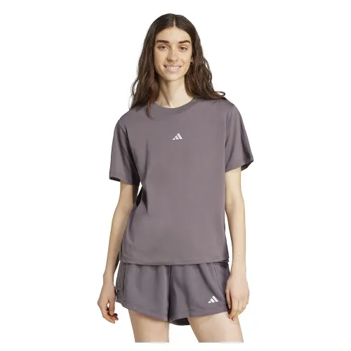 아디다스 에센셜 Small Logo Cotton 반팔 티셔츠 141516176
