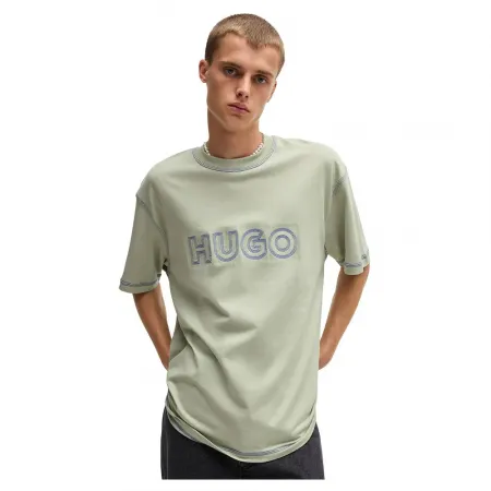 휴고 보스 Nitlogo 01 BLUE 반팔 티셔츠 141539148