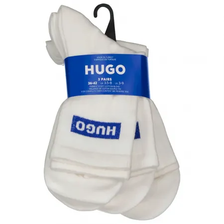 휴고 보스 Quarter Logo BLUE 양말 3 켤레 141539190