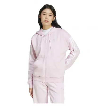 아디다스 Essentials 3 Stripes Fleece 풀지퍼 스웨트셔츠 141541394