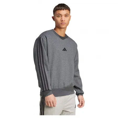 아디다스 에센셜 3 Stripes 플리스 스웨터 141541417