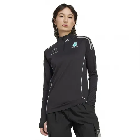 아디다스 메르세데스 AMG Petronas F1 Team 하프 지퍼 스웨터 141541932