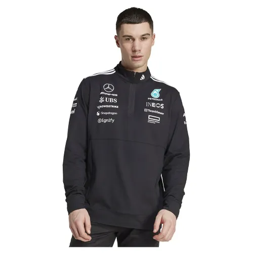 아디다스 Mercedes AMG Petronas F1 Team 하프 지퍼 스웨트셔츠 141541998