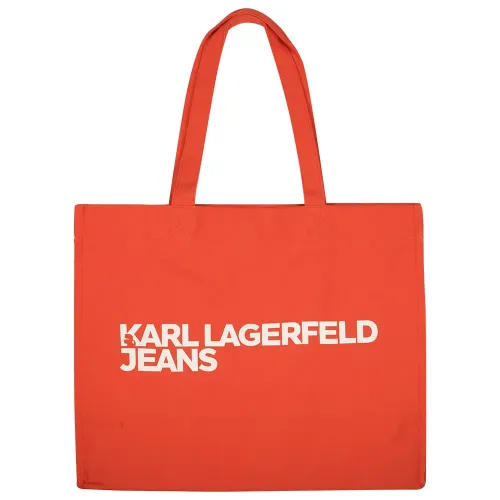 KARL LAGERFELD Ew Logo 쇼퍼백 141554457