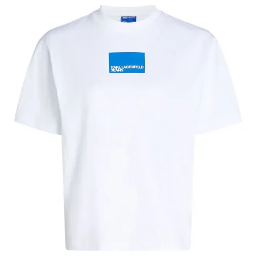 KARL LAGERFELD Reg Box Logo 반팔 티셔츠 141554477