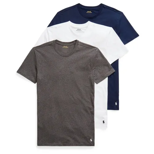 RALPH LAUREN ACCESORIOS 714830304 반팔 이너웨어 3 팩 141555377