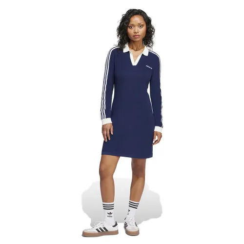 아디다스 Knitted Polo 긴팔 짧은 원피스 141568370