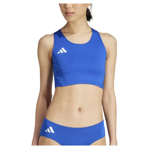 아디다스 Adizero Essentials Crop 스포츠 탑 141585123