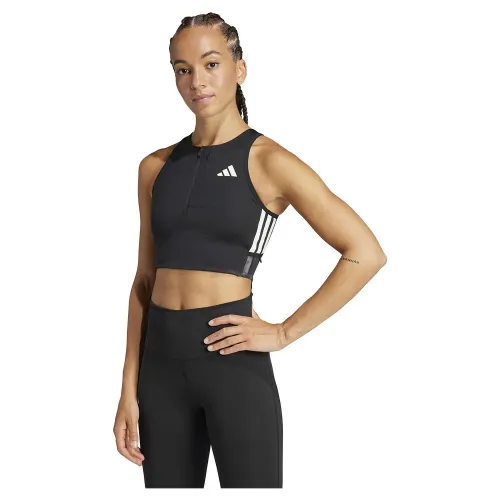 아디다스 Adizero Running Gel Pocket Crop 스포츠 탑 141585133