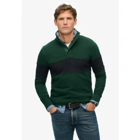 슈퍼드라이 클래식 Rugby Henley 긴 소매 폴로 141663056