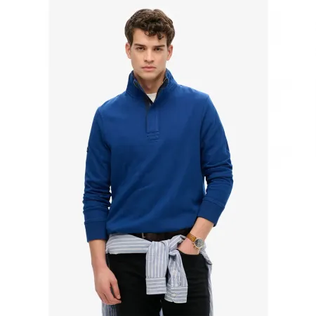 슈퍼드라이 클래식s Henley 하프 지퍼 스웨터 141663067