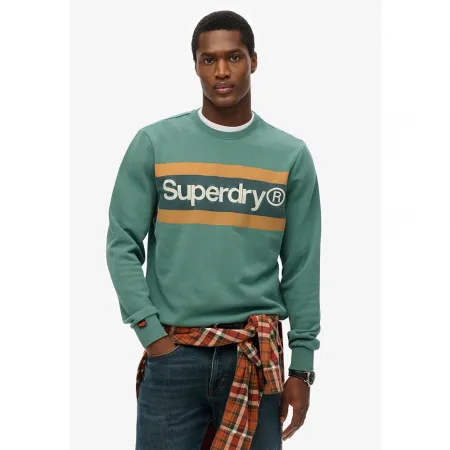 슈퍼드라이 Core 로고 Stripe Relaxed 스웨터 141663111